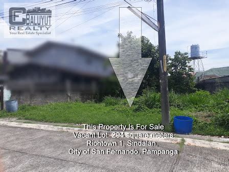 SOLD: 294 square meter vacant lot at Richtown 1 Subdivision, .